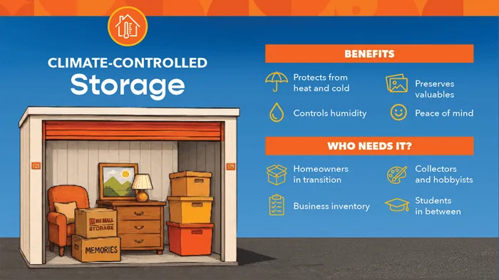Why You Should Rent a Climate Controlled Storage Unit