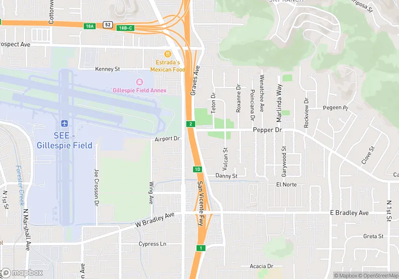Map of Bradley Self Storage