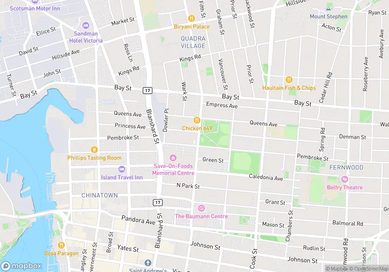 Map of Bluebird Self Storage