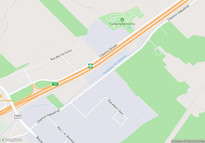 Map of Bluebird Self Storage