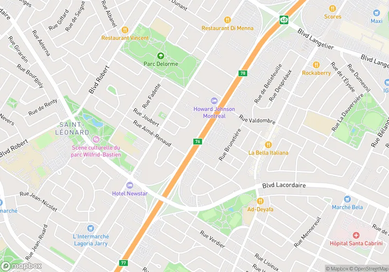 Plan d'accès à Bluebird Self Storage