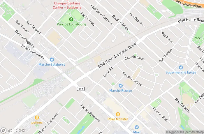 Map of Bluebird Self Storage