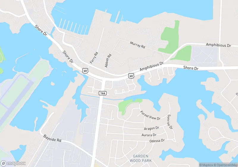 Map of Shore Drive