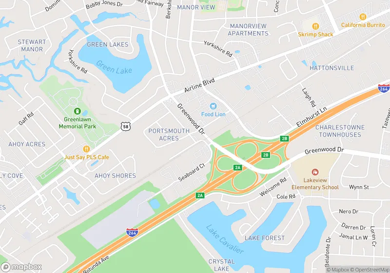Map of Bedford Court