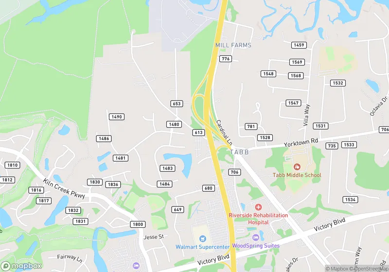 Map of Darby Road