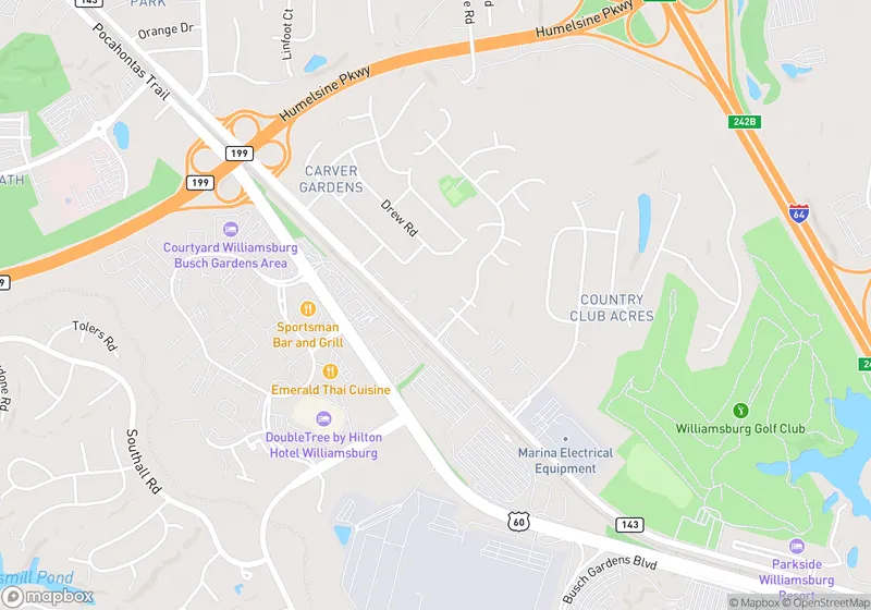 Map of Merrimac Trail