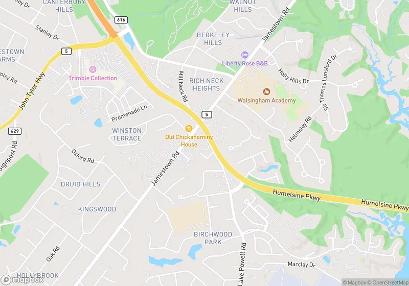 Map of Lake Powell Road