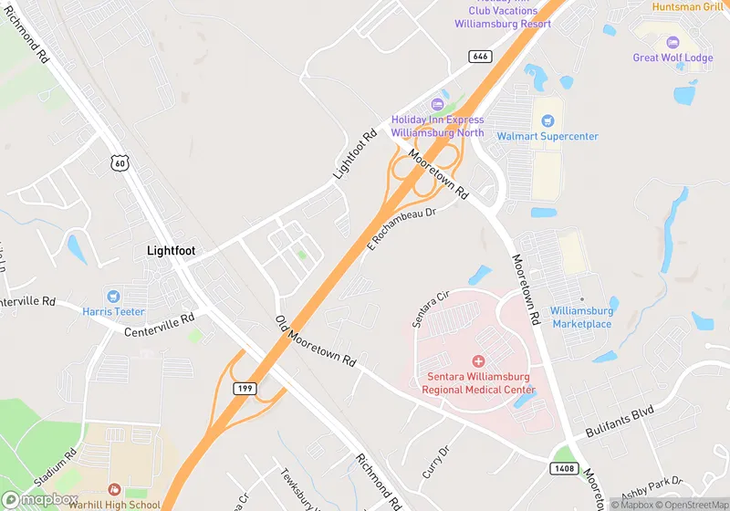Map of American Classic Storage