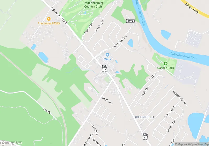 Map of American Classic Storage