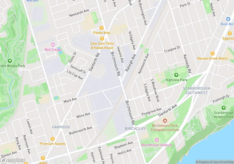 Map of Bluebird Self Storage