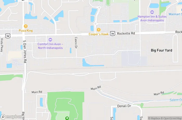 Map of Avon Kingston Street