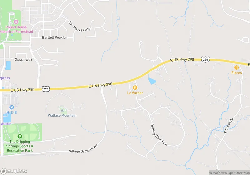 Map of AAA Storage Dripping Springs Texas