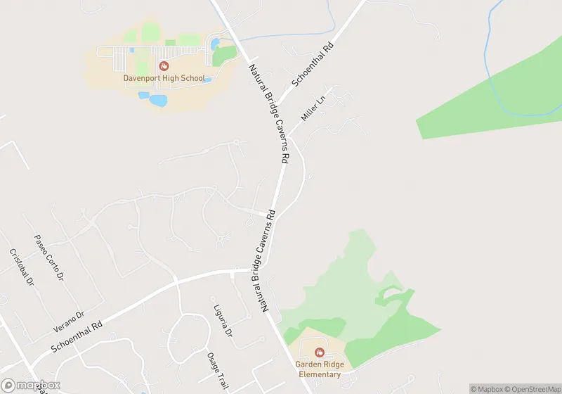 Map of AAA Storage Garden Ridge Texas