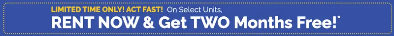 2 Months Free on Select Units*