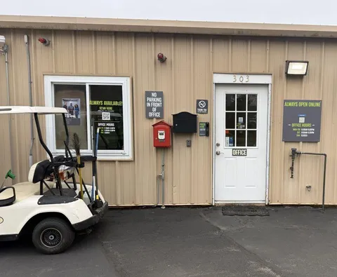 Rental office at Storage Star self-storage in Dracut, MA on Broadway Rd