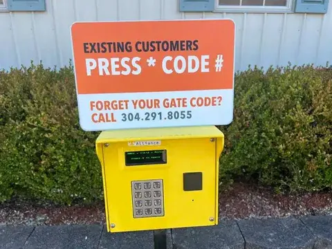 access control keypad storage units