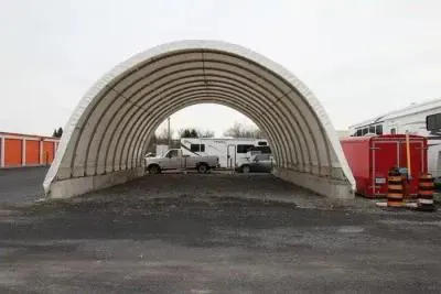 storage units parking lot