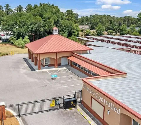 Storage Star Self-Storage in Aiken at 3809 Richland Ave W, featuring secure storage with gated access and keypad entry