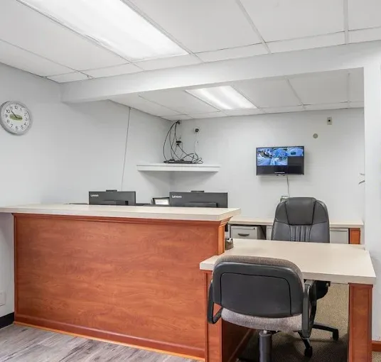 Interior of the rental office at Storage Star on 10361 Kings Acres Rd, Ashland, VA