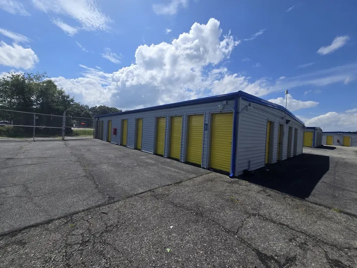 Outdoor drive-up storage units in Newport News at 5868 Jefferson Ave