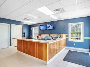 Interior of the rental office at Storage Star self-storage in Berwick, ME