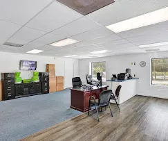 Interior of the rental office at Storage Star Self-Storage in Longs, SC