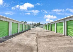 Outdoor drive-up storage units in Longs, SC, at 9221 Highway 90