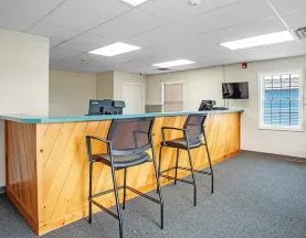 Inside of rental office at the 2535 Boston Rd Storage Star storage facility