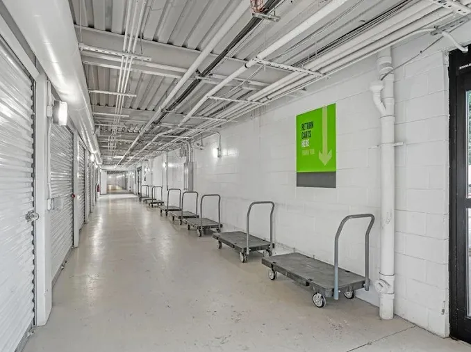 Moving carts and indoor climate-controlled storage units in Midlothian