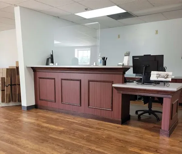 Interior of rental office at Storage Star self-storage in Midlothian, VA