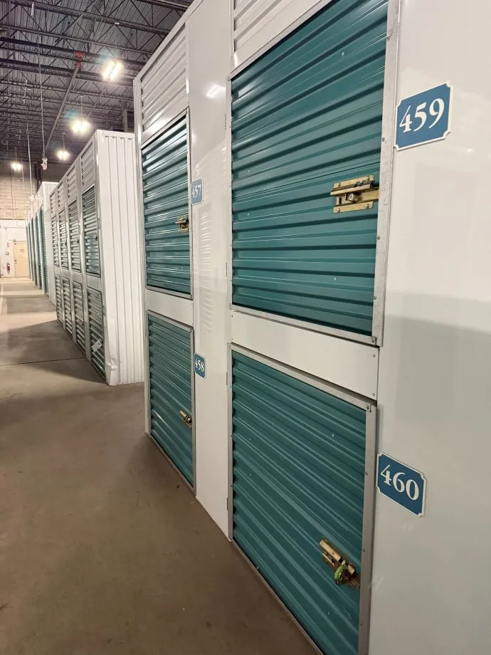 Climate-controlled storage lockers for rent in Dracut at Storage Star on Commercial Dr