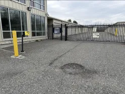 Secure gated access with entry keypad