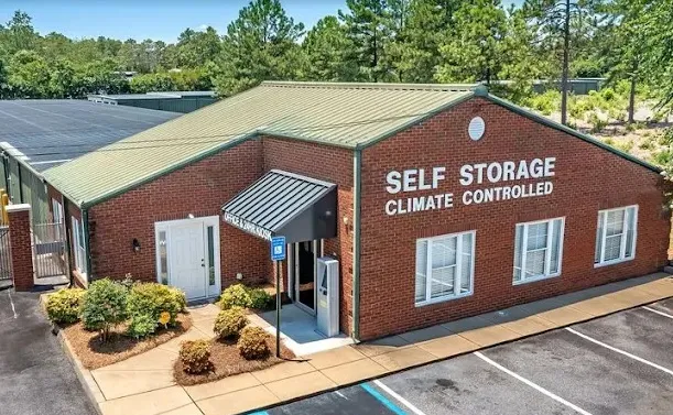 Storage Star Self-Storage in Columbia at 441 Clemson Rd, featuring secure storage with gated access and keypad entry