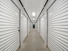 Indoor climate-controlled storage units