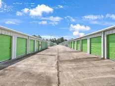 Outdoor drive-up storage units in Longs, SC, at 9221 Highway 90