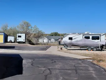Outdoor RV and trailer parking