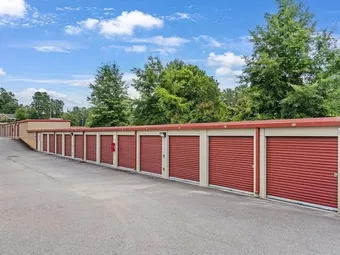 Outdoor drive-up storage units in Aiken, SC, at 3809 Richland Ave W