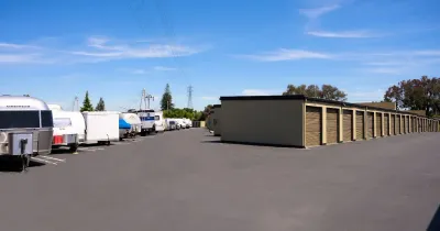 self storage drive up units