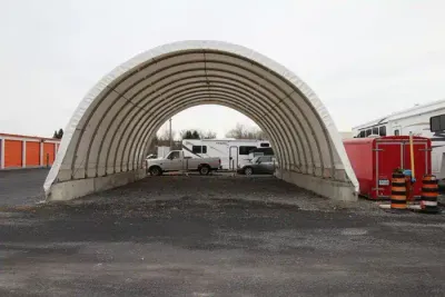 storage units parking lot