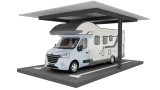 14' × 40' 14x40 Covered Parking