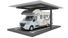 10' × 34' Premium 10x34ft Climate Indoor Parking