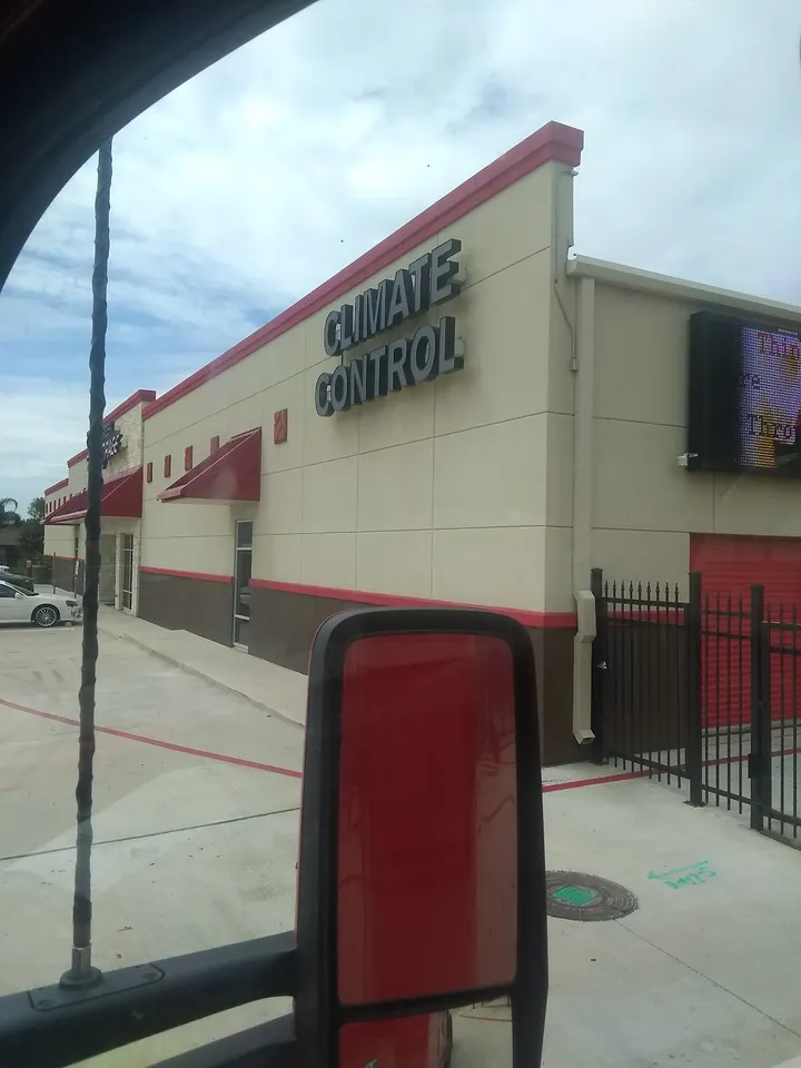 Exterior signage for climate controlled storage.