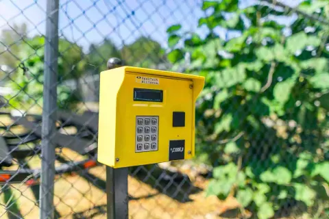 access control keypad storage units
