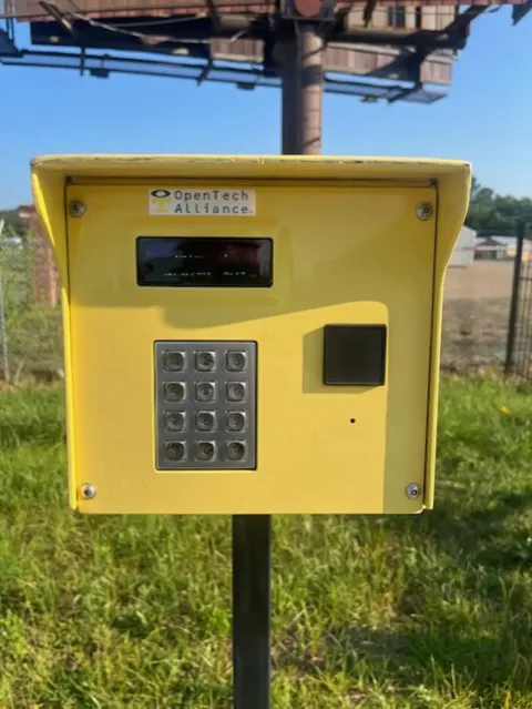 access control keypad storage units