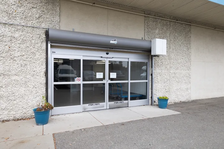 Climate controlled self storage units with well-lit interior hallways for easy access