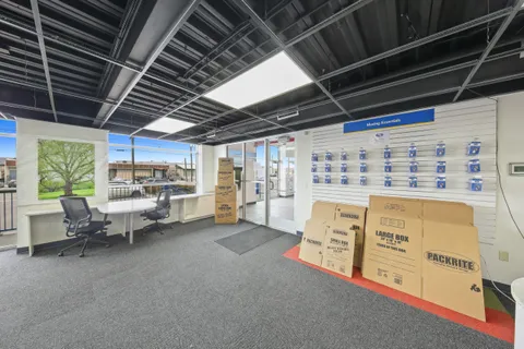 boxes and moving supplies at storage star denver