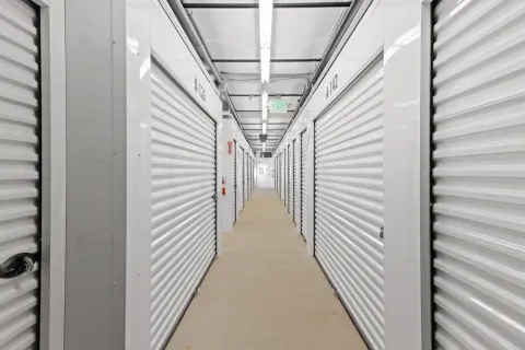 Picture of indoor climate-controlled storage units in Laramie at Boswell Drive.