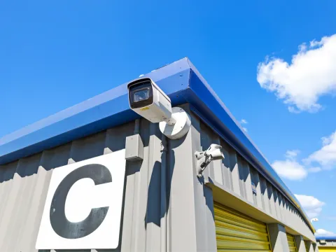 24/7 surveillance camera for secure self-storage in Novato, CA