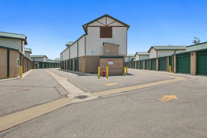 Exterior drive-up access storage units at Storage Star near Promontory Club