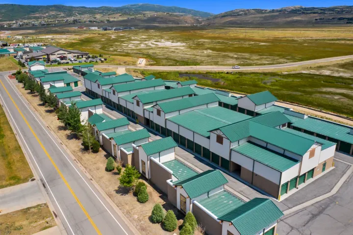Aerial view of Storage Star Park City storage facility near Kimball Junction